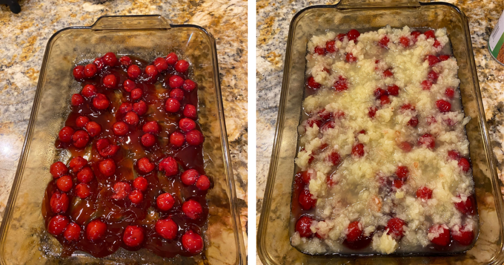 cherry pineapple dump cake