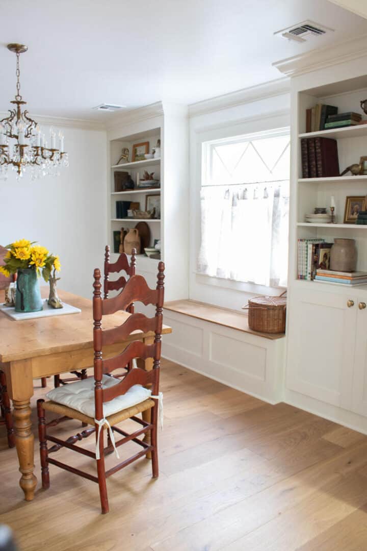 dining room bench seat with built ins the honeycomb home
