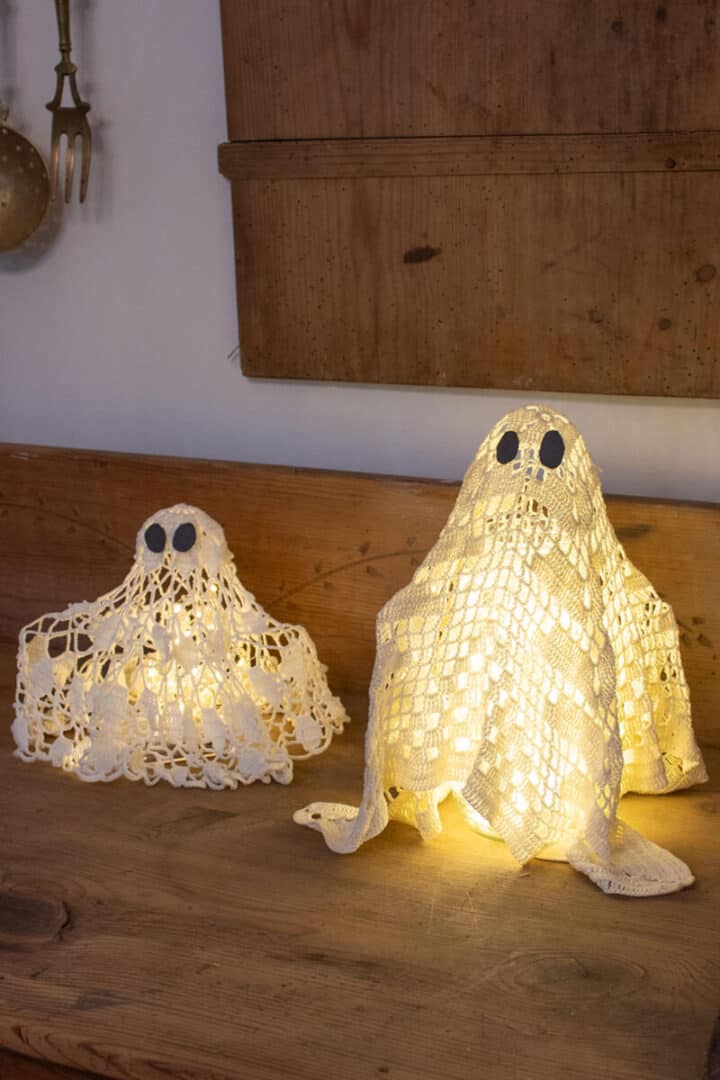 DIY-Ghosts-from-doilie-fabric-after