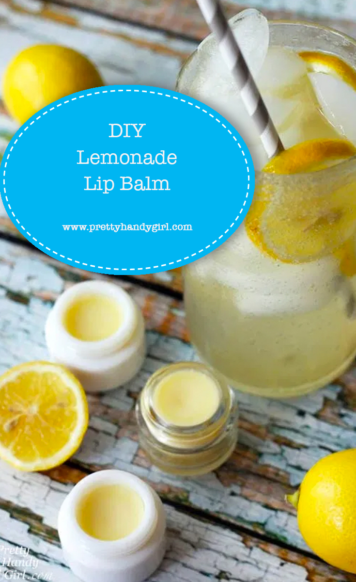 DIY Lemonade Lip Balm | Pretty Handy Girl