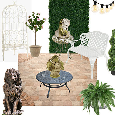 How to Create a European-Inspired Garden Patio (Romantic Outdoor Design Ideas)