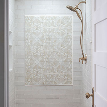 Our Walk In Shower Tile Design