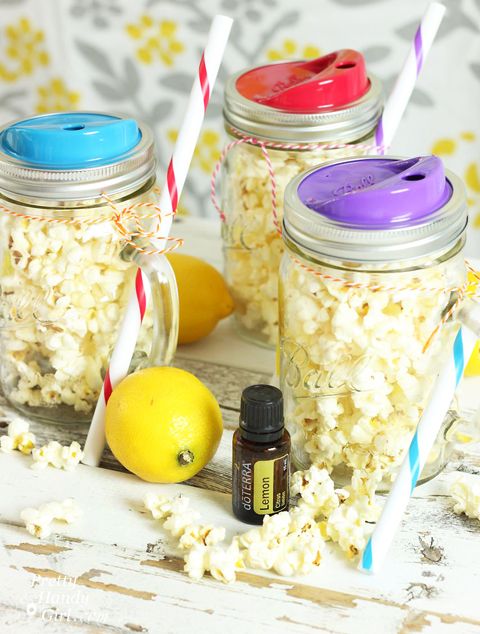 Lemon Zest Popcorn {Gift Idea} | Pretty Handy Girl