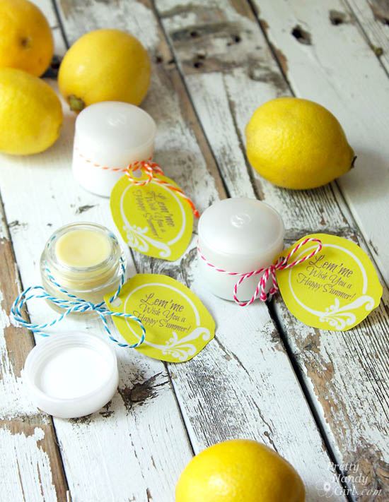 DIY Lemonade Lip Balm | Pretty Handy Girl
