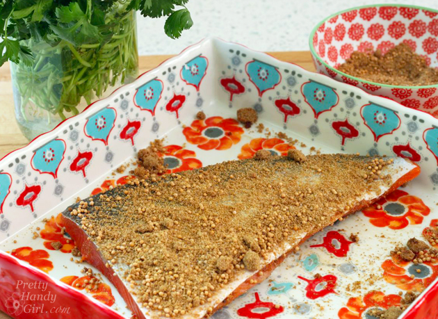 Spice-Rubbed Salmon Recipe | Pretty Handy Girl