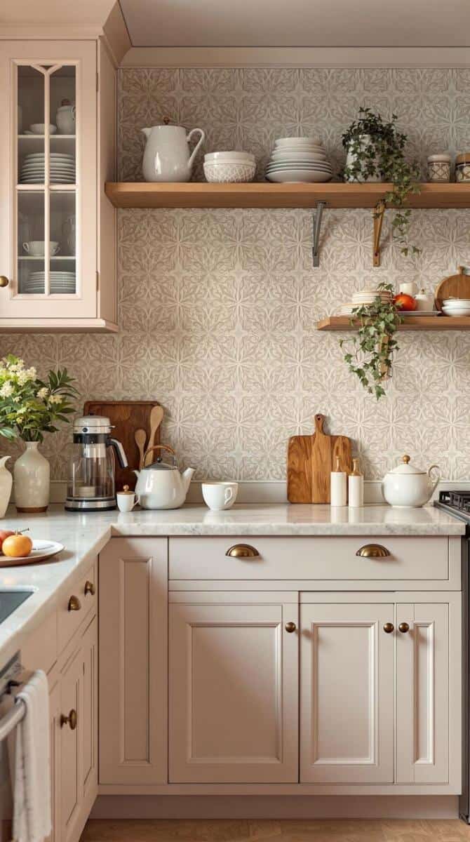 patterned-tile-kitchen-backsplash patterned tile kitchen backsplash