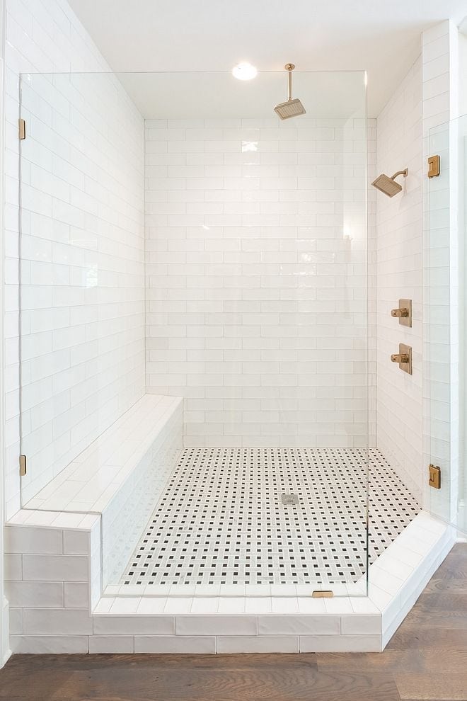 white-bright-shower-tile white bright shower tile